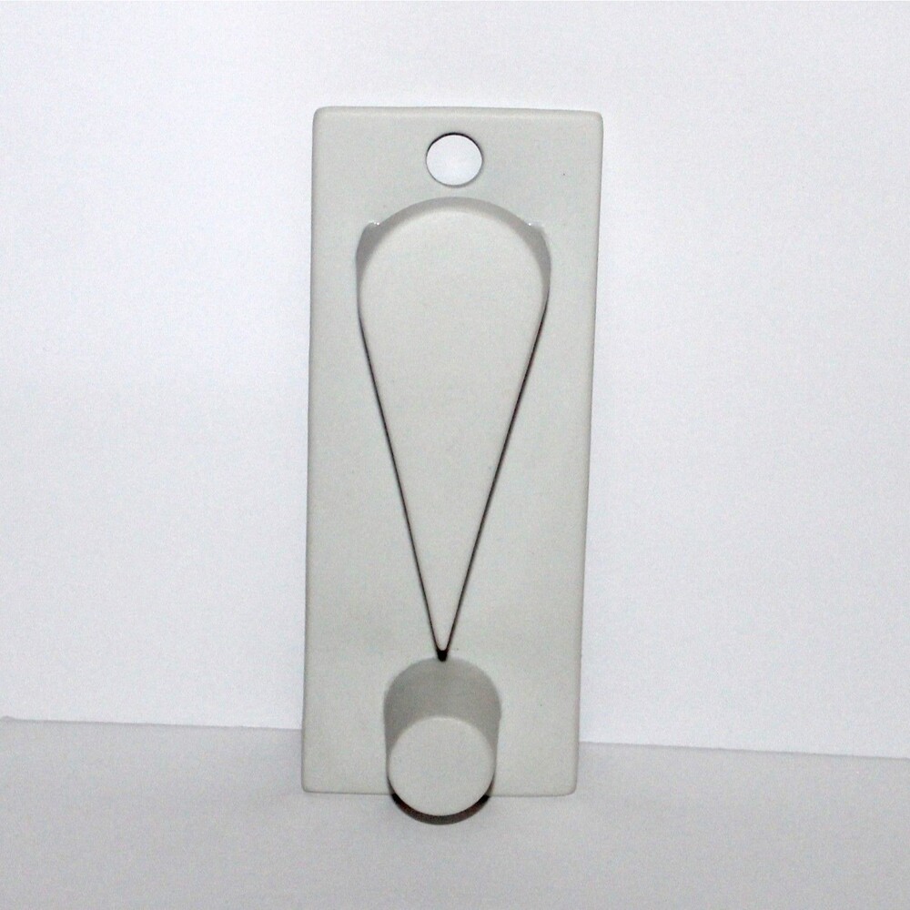 CB2 design Exclamation Vase wall pocket white ceramic modern fun